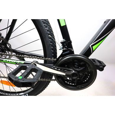 Велосипед Cross 27,5" Hunter, рама 20" black-green