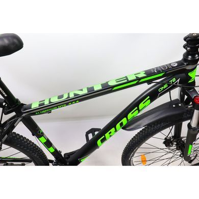 Велосипед Cross 27,5" Hunter, рама 20" black-green