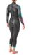 Гідрокостюм жіночий TYR Women's Hurricane Wetsuit Cat 5, Black / Turquoise / Fuschia (737), XL 2 з 3