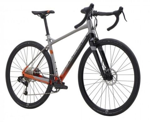 Велосипед 28" Marin GESTALT X10 2020 Satin Silver/Gloss Orange to Black Fade