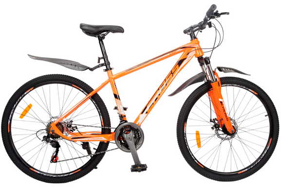 Велосипед Cross 29" Kron, рама 17,5" orange-black