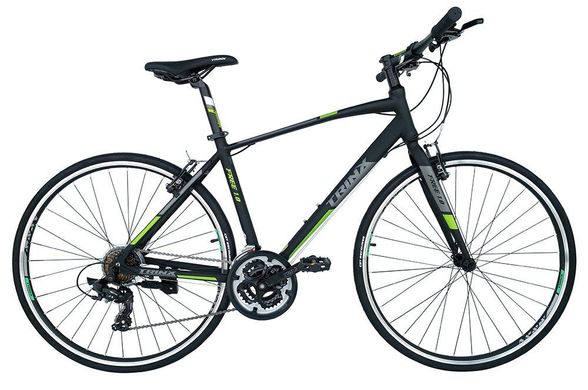 Велосипед Trinx Free 1.0 28" Matt-Black-Grey-Green