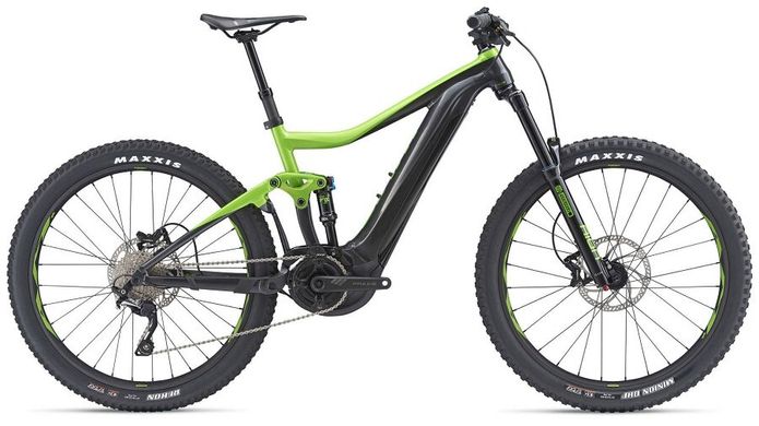 Велосипед Giant Trance E+ 3 Pro 25km/h зеленый/черный