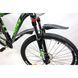 Велосипед Cross 27,5" Hunter, рама 20" black-green 3 з 6