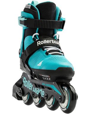 Роликовые коньки Rollerblade Microblade 2023 aqua-black 36.5-40