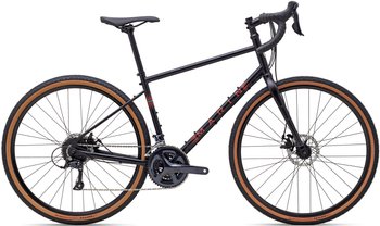 Велосипед 27,5" Marin FOUR CORNERS, рама XS, 2023, Satin Black/Red