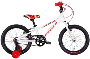 Велосипед AL 18" Formula SLIM 2022 (білий з червоним)