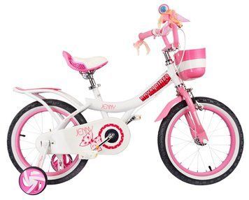 Велосипед RoyalBaby JENNY GIRLS 18", OFFICIAL UA, white