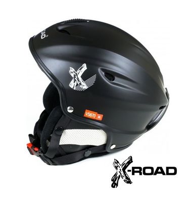 Горнолыжный шлем X-Road VS670 matt black