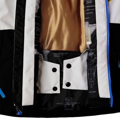 Куртка детская 686 Exploration Insulated Jacket (NASA White Black) 23-24, L