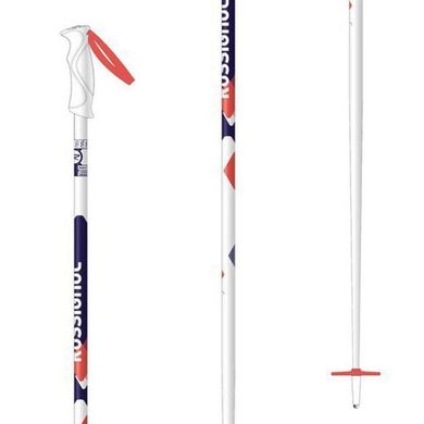 Палки лыжные Rossignol Temptation Light бело-терракотово-синий 120 см