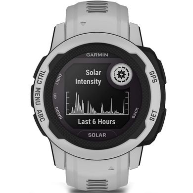 Смарт годинник Garmin Instinct 2, Solar, Mist Gray, GPS