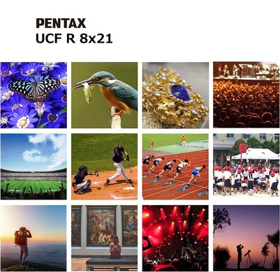 Бинокль Pentax 8x21 UCF-R Black (62209)