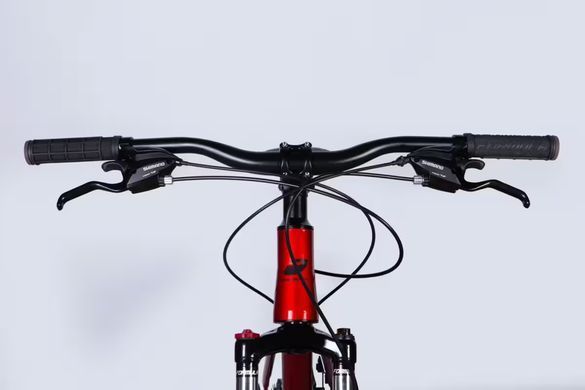 Велосипед AL 27.5" Formula MOTION DD FR рама-16" красный с серым 2026