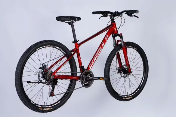 Велосипед AL 27.5" Formula MOTION DD FR рама-16" красный с серым 2026