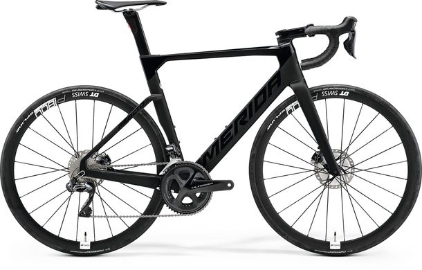 Велосипед Merida REACTO 7000-E L(56),GLOSSY BLACK/MATT BLACK