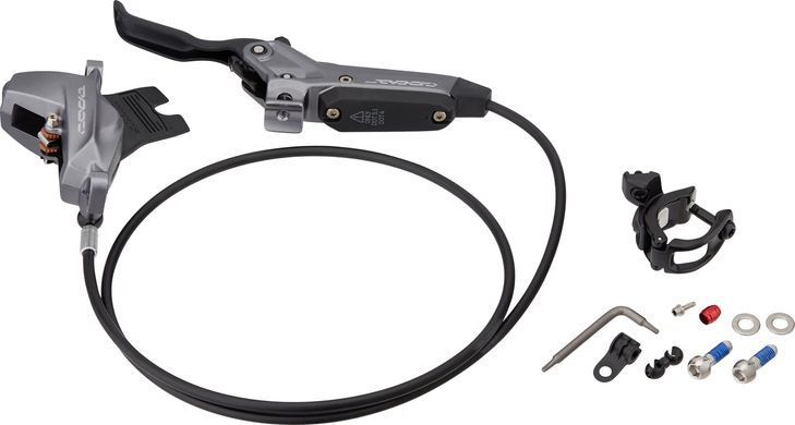 Гальма дискові Sram Code Bronze Stealth - Aluminum Lever, Stainless Hardware, Reach Adj , Blast Dark Polar Ano Rear 950mm Hose (includes MMX Clamp, Rotor/Bracket sold separately)C1
