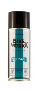 Мастило для ланцюга BikeWorkX Chain Star "normal" спрей 400 мл.