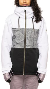 Куртка 686 Athena Insulated Jacket (White Geo Clrblk) 22-23, L