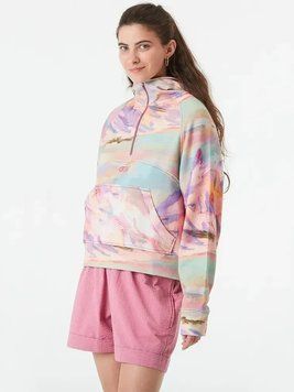 Кофта Picture Organic Quenda 1/2 Zip Printed W montanea print S