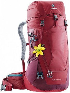 Рюкзак Deuter Futura 24 SL колір 5528 cranberry-maron