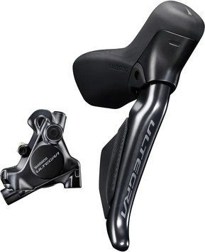 Гальмо гідравлічне дискове Shimano для шосе R8170 ULTEGRA Di2, заднє (права ручка, каліпер, гідролінія 1700мм)