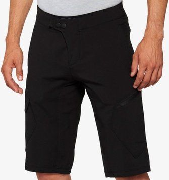Шорти 100% RIDECAMP Short + Liner [Black], 38