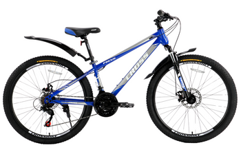 Велосипед Cross 24" Focus 2024 Рама-11" blue-grey
