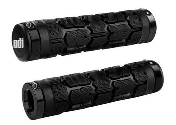 Гріпси ODI Rogue MTB Lock-On 130mm Bonus Pack Black w/Black Clamps (черные с черными замками)