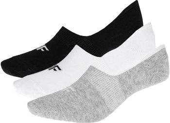 Носки 4F 3 пары след цвет: черный белый серый