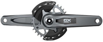 Шатуны Sram GX Eagle Q174 CL55 DUB MTB Wide 170mm Dark Polar 2-guards 32t T-Type (BB not included)