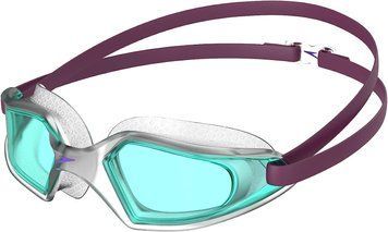 Очки для плавания Speedo HYDROPULSE GOG JU пурпурный, голубой детские OSFM