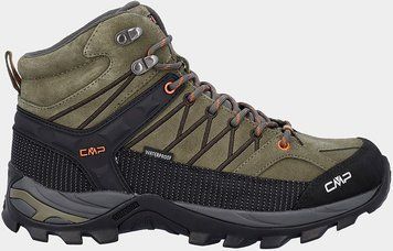 Черевики CMP RIGEL MID TREKKING SHOES WP, olive-flame, 46