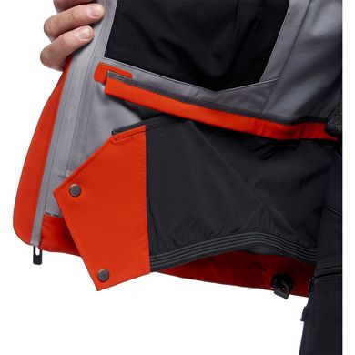 Гірськолижна чоловіча мембранна куртка Black Diamond Recon Stretch Ski Shell (Octane/Carbon, M)