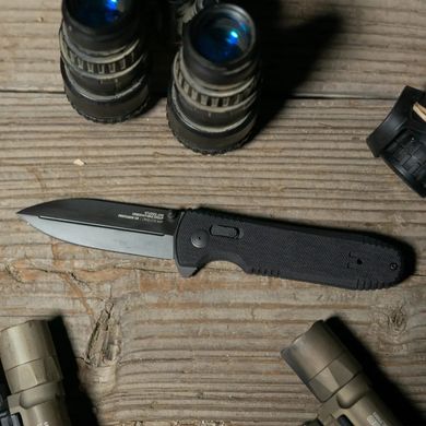 Складной нож SOG Pentagon XR, Black Out