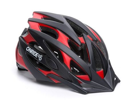 Шлем Onride CROSS матовый черный/красный M (55-58 см)