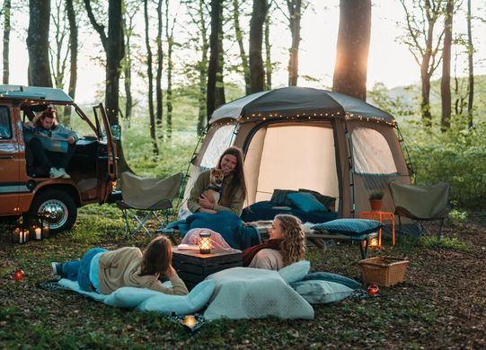 Намет шестимісний Easy Camp Moonlight Yurt Grey
