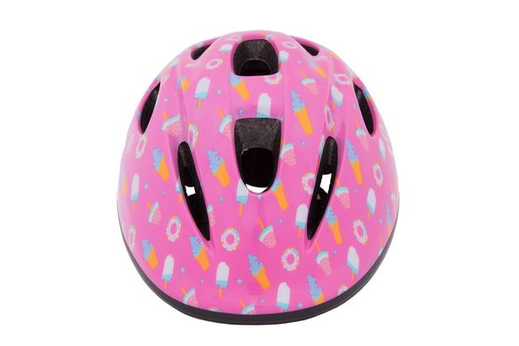 Шлем детский Green Cycle Sweet размер 48-52см малиновый/розовый лак