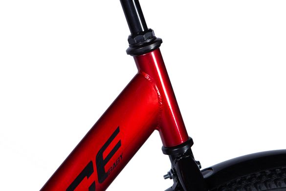 Велосипед 24" Space COMET (050) гальмівна рама-16" червоний з багажником задн St з крылом St 2024