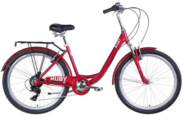 Велосипед 26" Dorozhnik RUBY AM 2022 (червоний)