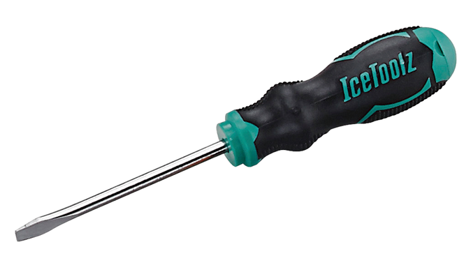 Отвёртка шлицевая 6мм Ice Toolz 28S6, намагниченная. Ширина шлица 6mm, длина стержня 100mm