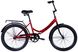 Велосипед 24" Space COMET (050) гальмівна рама-16" червоний з багажником задн St з крылом St 2024 1 з 2