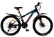 Велосипед Cross 24" Fast рама 12" black- blue-red 1 из 3