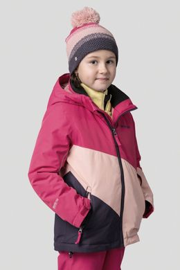 Дитяча куртка HANNAH Kigali Jr bright rose/mellow r 158-164