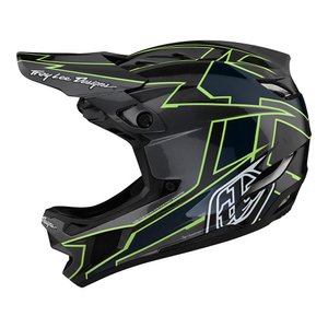 Шлем TLD D4 Carbon, [GRAPH GRAY / GREEN] MD