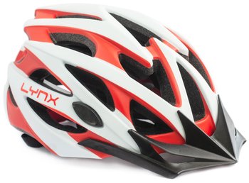 Шолом Lynx ValeDiSole-W-M Matt white/red M (55-58 см)