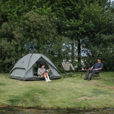 Палатка трехместная автоматическая Naturehike NH21ZP008, оливково-зеленая