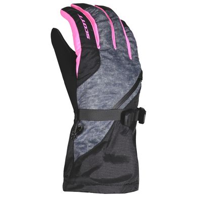 Перчатки Scott JR ULTIMATE PREMIUM чёрно/розовые - XL