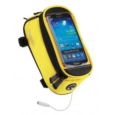 Сумка на раму Roswheel под смартфон 12496М-СF5 желтый 1.2 л.(р)