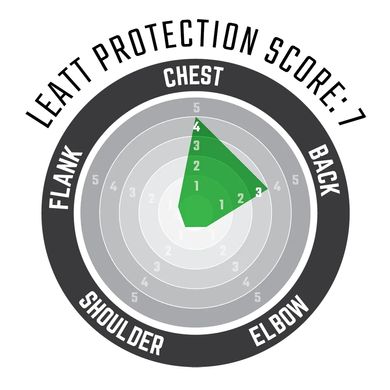 Захист тіла LEATT 3.5 Chest Protector White, One Size
